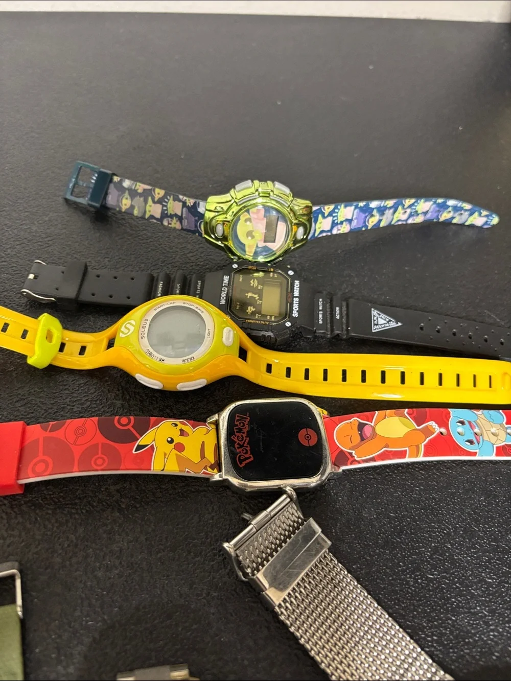 Assorted Watches Set Prohect, Silver, Gold, Blue Needles Battery Bundle Lot